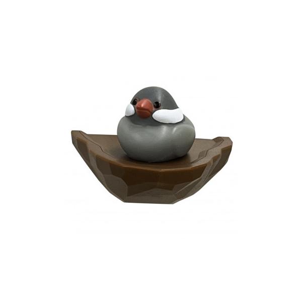 biite トリの巣 輪ゴムホルダー ナミ文鳥 846torinosu_n