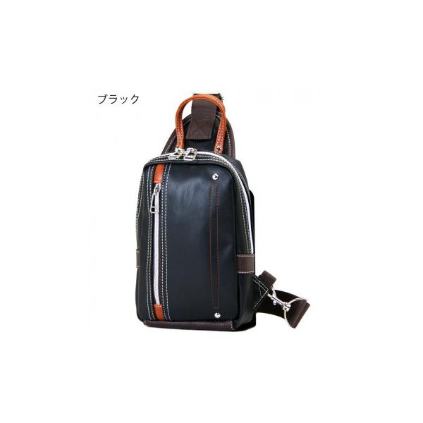 優美社　1730-00　キュービックコア （キュービックコア） ボディバッグ  ブラック