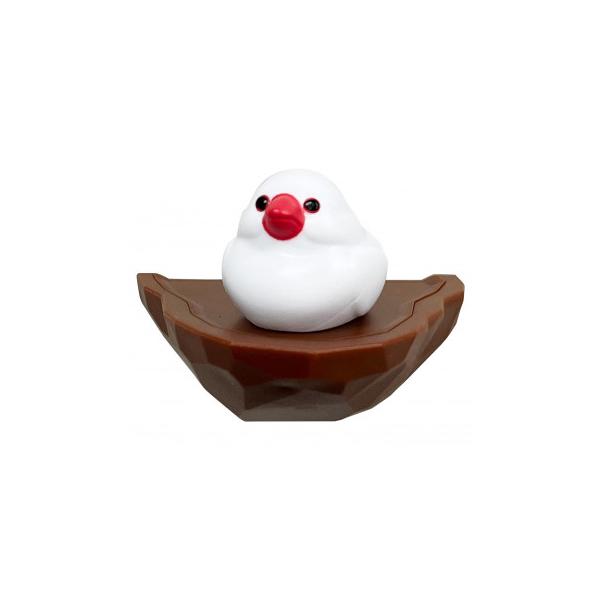 biite トリの巣 輪ゴムホルダー シロ文鳥 844torinosu_sb