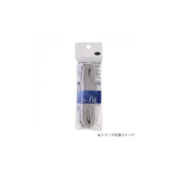 is-fit シューレース オールラメ平紐 シルバーGS-2 120cm