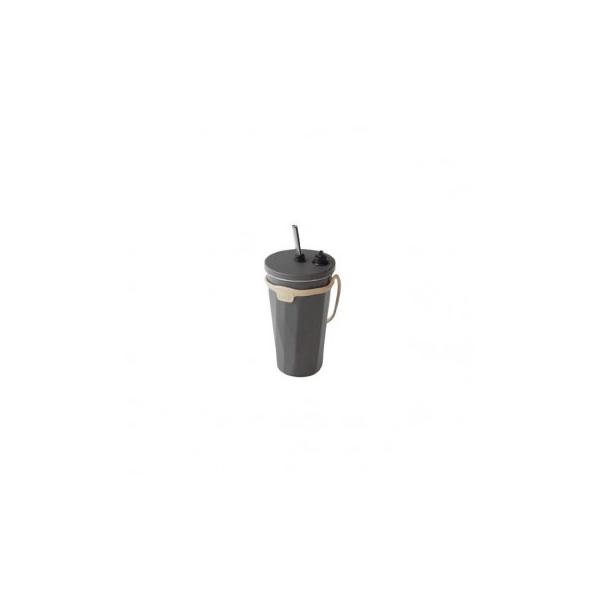 トート ストロー付2wayタンブラー570ml(チャコール) RH-1761 1034569
