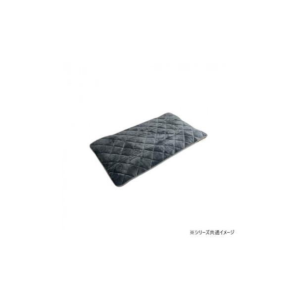 フランネル長座布団パッド 68×120cm GY・グレー 5814