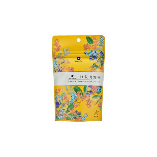 Mug＆Pot　1杯用ティーバッグ　アジアンティー　中国茶 桂花烏龍茶　(2g×6P)　12個セット 660