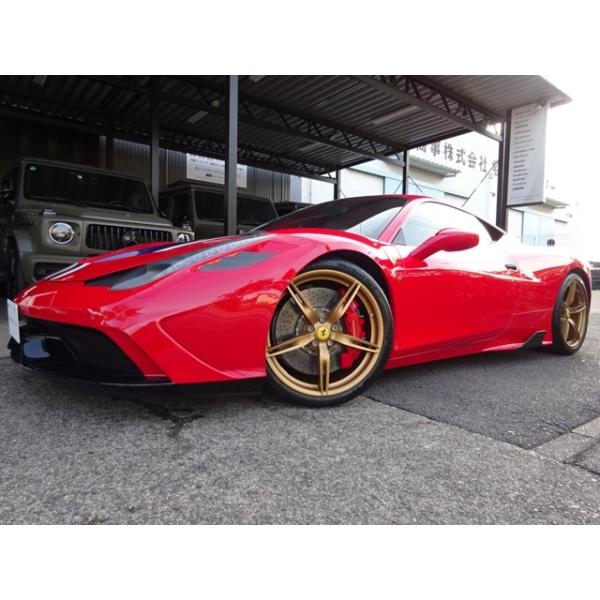 458スペチアーレ F1 DCT レーシングストライプ　レザーインテリア