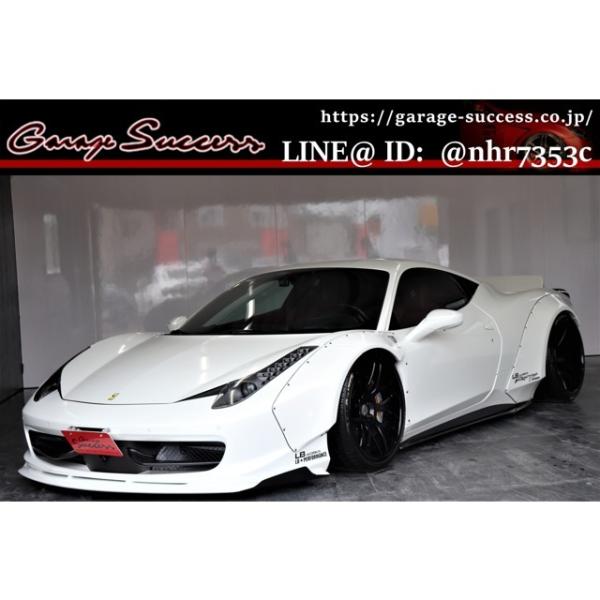 458イタリア F1 DCT LBworks　鍛造20AW　可変マフラー