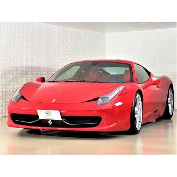 458イタリア F1 DCT 正規ディーラー車