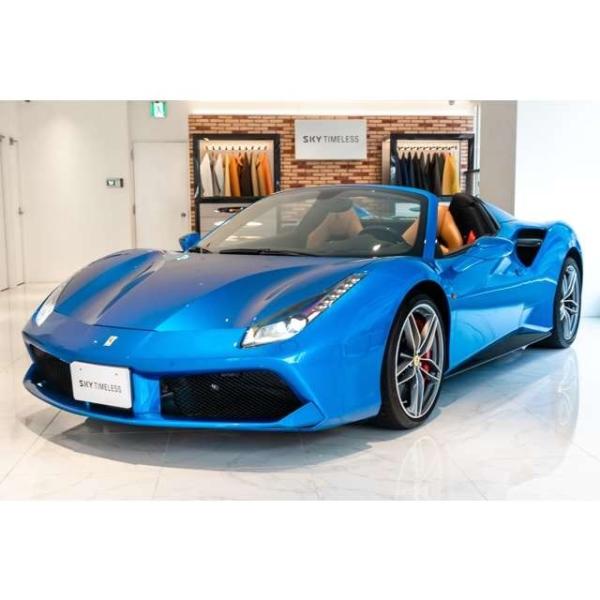 488スパイダー F1 DCT SPカラー ブルーコルサ　詳細 画像2枚目