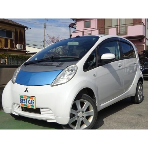 アイ・ミーブ(軽) 電気自動車 禁煙 ナビ ETC スマートキー 充電ケーブル