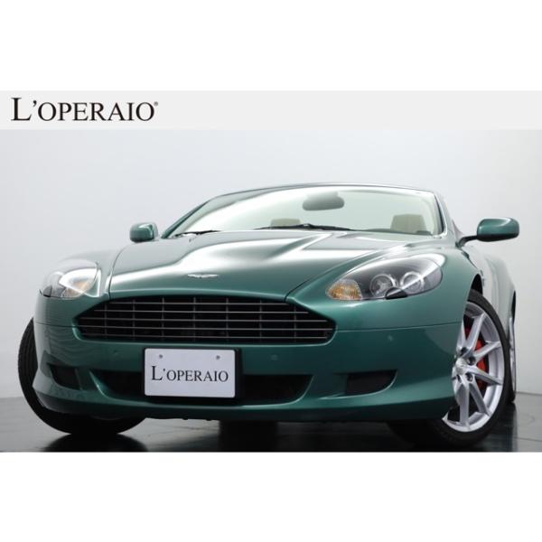 DB9ヴォランテ タッチトロニック2 クリーム革 純正19インチAW 社外HDDナビ