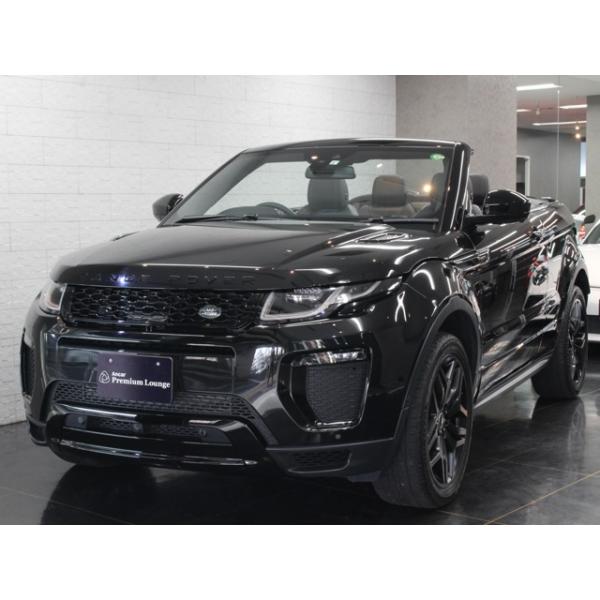 レンジローバーイヴォークコンバーチブル HSE ダイナミック 4WD 黒革 20インチAW MERIDIAN 1オーナー車