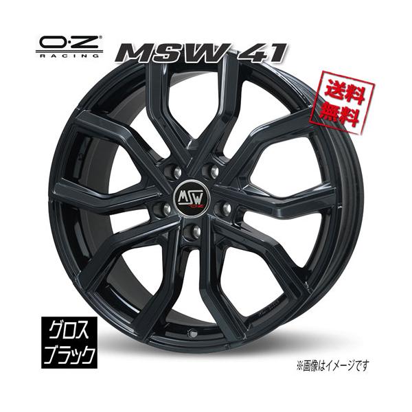 OZ Racing OZレーシング MSW41 グロスブラック 20インチ 5H112 9J+35 1