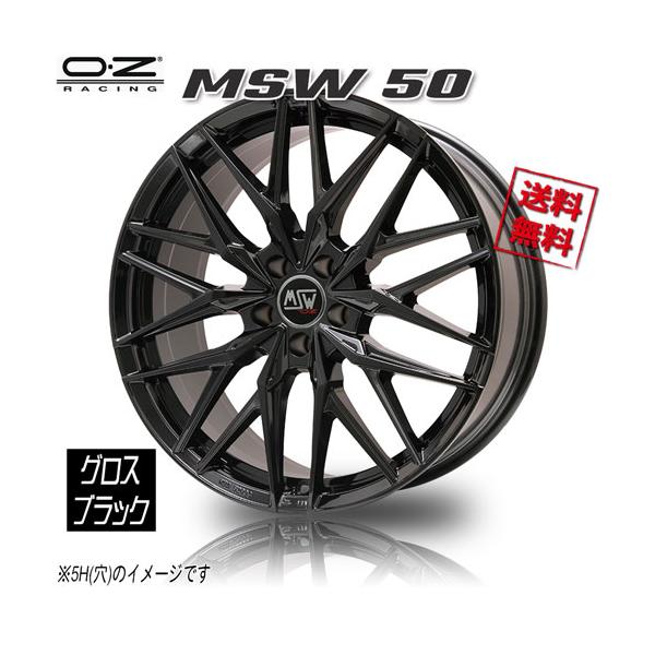 OZ Racing OZレーシング MSW50 グロスブラック 17インチ 4H98 7J+34 1