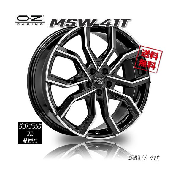 OZ Racing OZレーシング MSW 41T グロスブラックフルポリッシュ 20