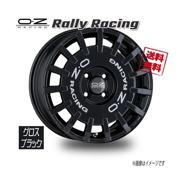 OZ Racing OZレーシング Rally グロスブラック 17インチ 4H100