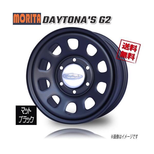森田システム デイトナ G2 マットブラック 15インチ 6H139 6.5J+40 1本