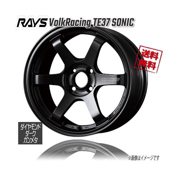 RAYS RAYS VolkRacing TE37 SONIC ダイアモンドダークガンメタ MM 16