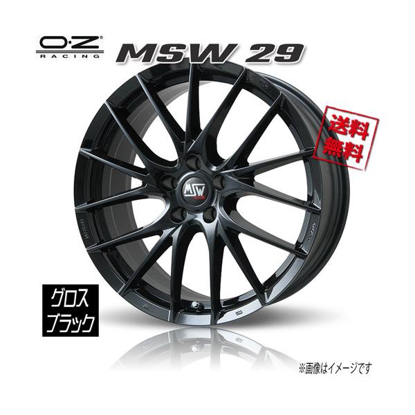 OZ Racing OZレーシング MSW29 グロスブラック 18インチ 5H108 8J+45 1
