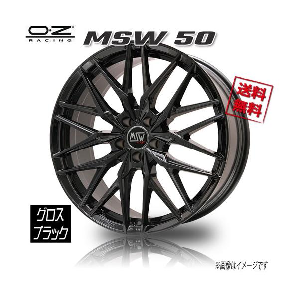 OZ Racing OZレーシング MSW50 グロスブラック 19インチ 5H114.3 8J+40