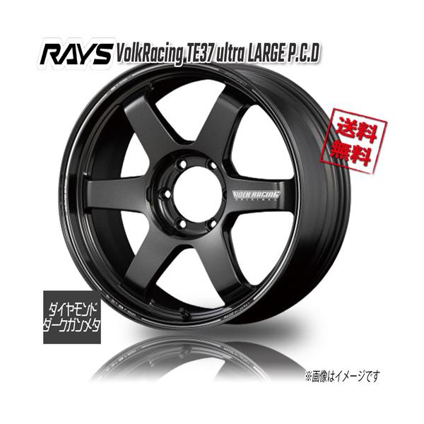 RAYS RAYS VolkRacing TE37 ultra LARGE P.C.D Dダークガンメタ MM 20