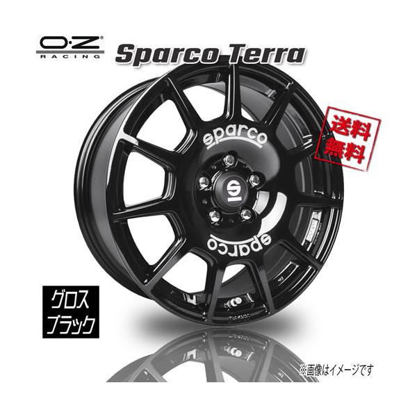 OZ Racing OZレーシング Sparco Terra グロスブラック 17インチ 5H112 
