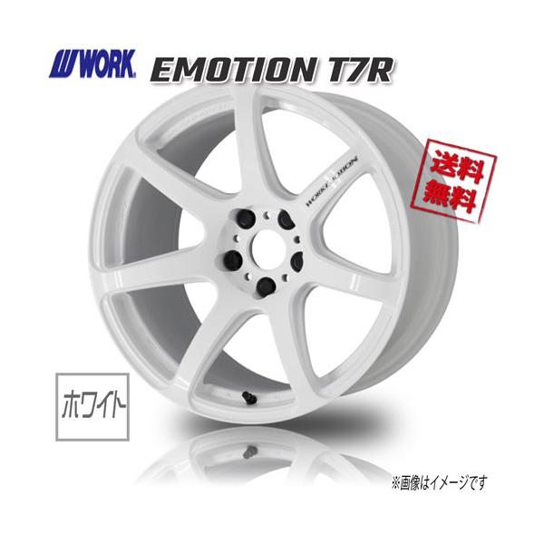 ‼️値下げ　WORK エモーション　T7R 白　ホワイト　18インチ114.3 cartel0602y_wo-t7r-wht-05901