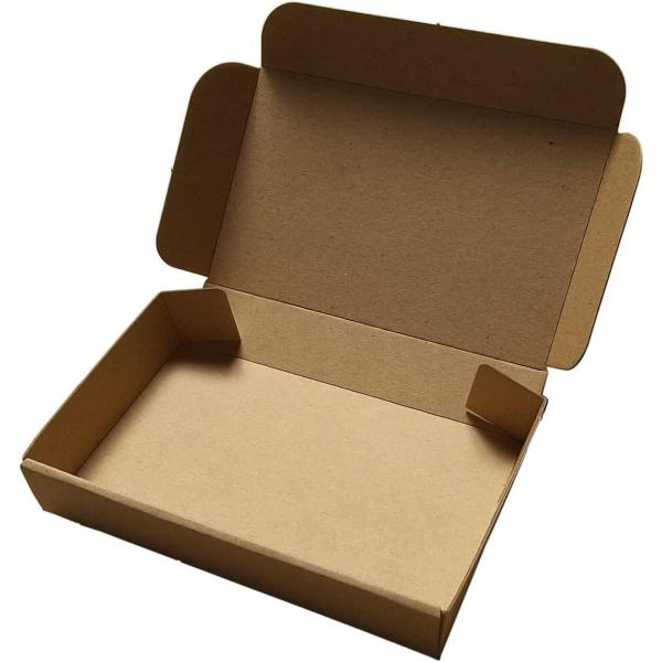 内寸長さ：約134mm x 幅82mm x 厚さ24mm外寸長さ：約143mm x 幅93mm x 厚さ28mm1枚の重さ：約25g紙の厚さ：約1mm（G段段ボール）小型サイズに対応した梱包用ダンボールです。カラーバリエーションに茶色とホワ...