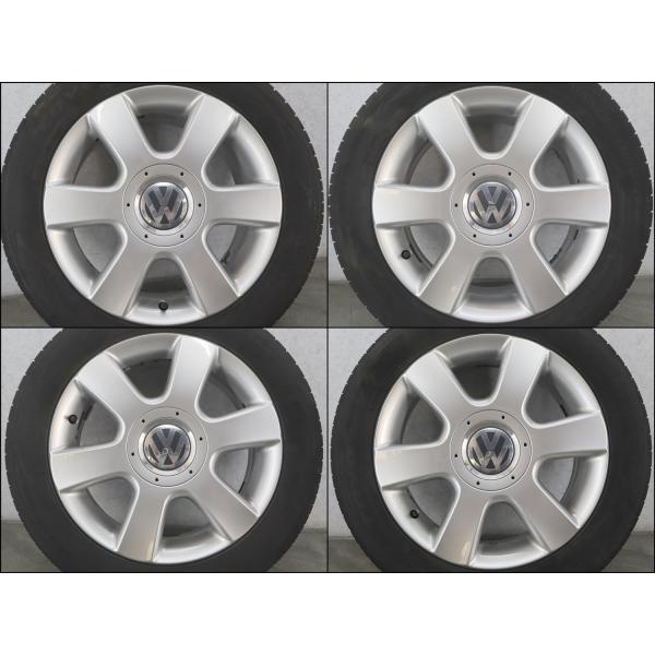VW ゴルフ トゥーラン 1TBLX 純正 アルミホイール 4本セット 1T0 601