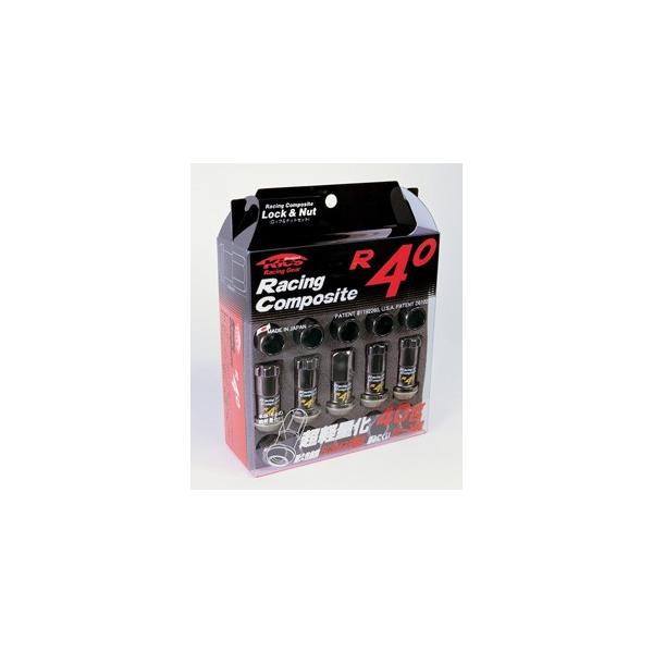 日本製 レーシングコンポジットR40/20個入り/レクサスHS250h/M12×P1.5/ロック&amp;ナットsetクラシカル/RC11K