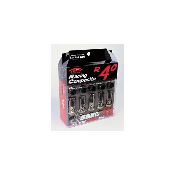 日本製 レーシングコンポジットR40/20個SET/CX-3/マツダ/M12×P1.5/ロック&amp;ナット/クラシカル RC11K