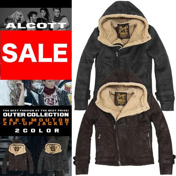 アルコット フェイクムートンジャケット メンズ Jacket Alcott イタリア Italy インポート 本物 正規品 Alcott 14ot 8 Carvus 通販 Yahoo ショッピング