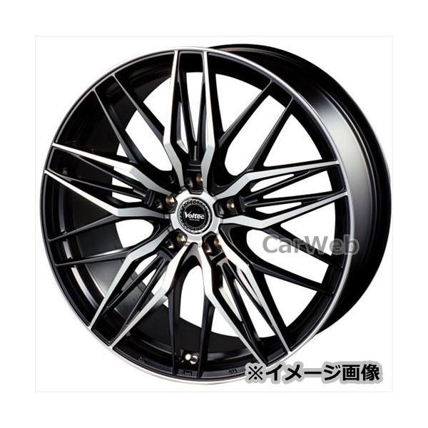 VOLTEC EURO MESH インチ 7.0J PCD: 穴数:5 inset: ブラック