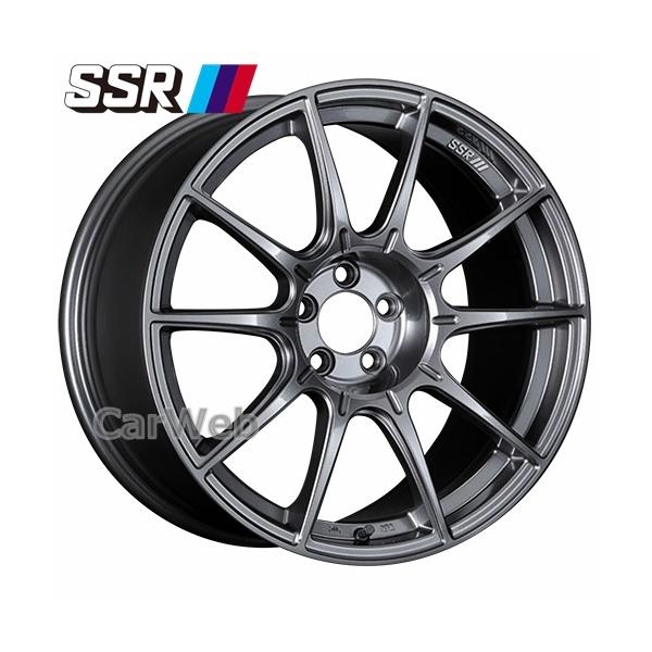 SSR GTX インチ 8.5J PCD:.3 穴数:5 inset: ダークシルバー [ホイール4本セット