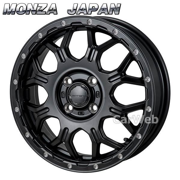 ホイールのみ単品4本セット] MONZA JAPAN HI BLOCK JERRARD 15インチ 