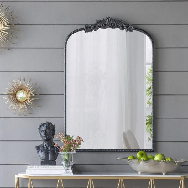 壁掛けアンティークミラー61×91cmで上質空間