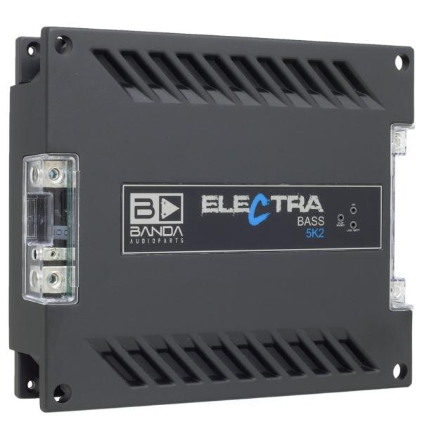バンダ5000Wアンプ BANDA カーオーディオアンプ1チャンネル5000W ELECTRA BASS 5K2 2Ω