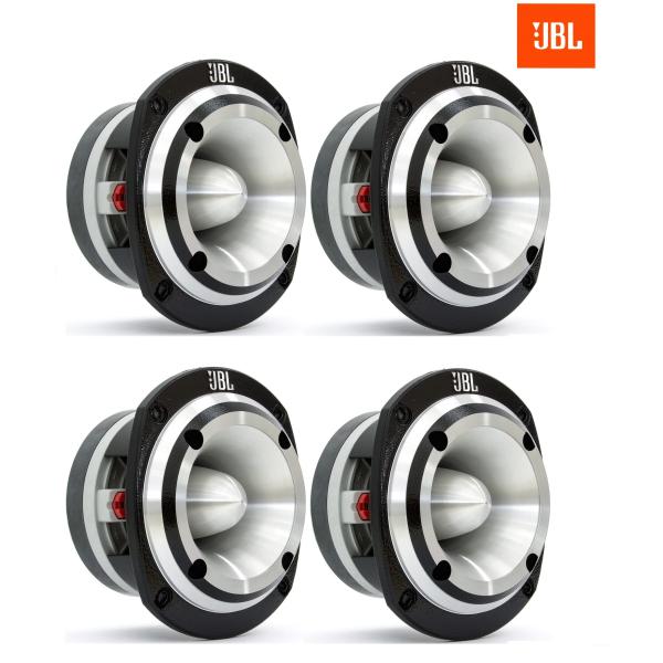 4個セット アルミスーパーツイーター JBL ST450TRIO 300w外向き カー
