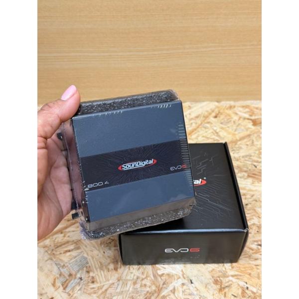 SounDigital Evo6 800.4 4オーム 4チャンネル カーオーディオ アンプ