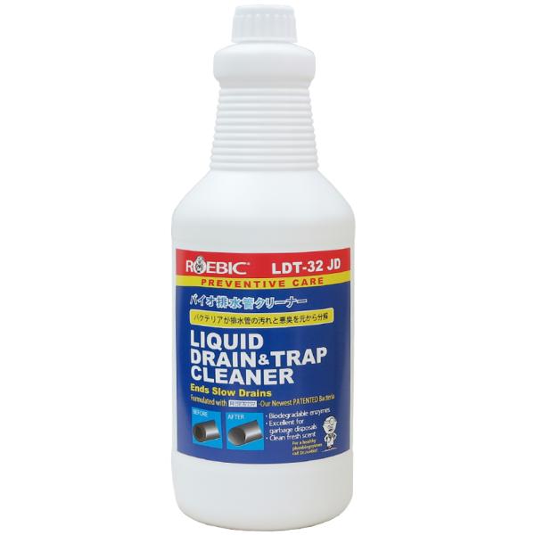 ロービックLDT-32JD｜自然派バイオ排水管クリーナー排水管の詰まりや悪臭が気になる方におすすめのクリーナーです。塩素・酸を使用せず、アメリカ・ロービック社が開発した天然バクテリアの力で汚れを分解。環境にも排水管にもやさしい処方で、安心し...