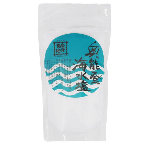 【メール便で送料無料】奥能登海水塩 200g 世界三大ソルト 石川県 能登 塩 低温製法 国産 海水塩 天然塩 金沢大地 復興支援