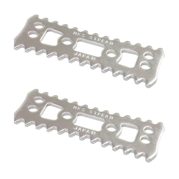 SYLVAN STREAM NEXT および SYLVAN STREAM NEXT Ezy Superior に対応した交換用側板です。高品質なアルマイトシルバー仕上げで、ペダルの耐久性と高級感を向上させます。取り付け方法必要な工具と部品:...