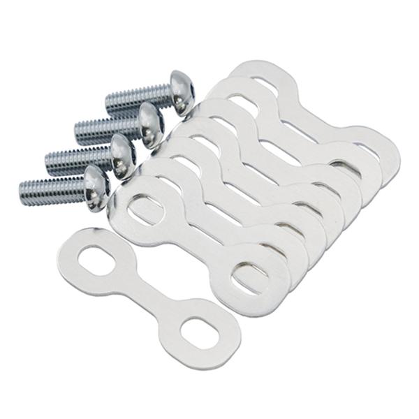 メーカー： 三ヶ島製作所ブランド： MKS重量： 17.8g（総重量）付属品： スペーサー×8、M5×L14ボルト×4素材 ：アルミ合金特徴：・軽くて丈夫なアルミ合金製トゥクリップスペーサー・ペダルとトゥクリップの間に挟むことで、トゥクリッ...