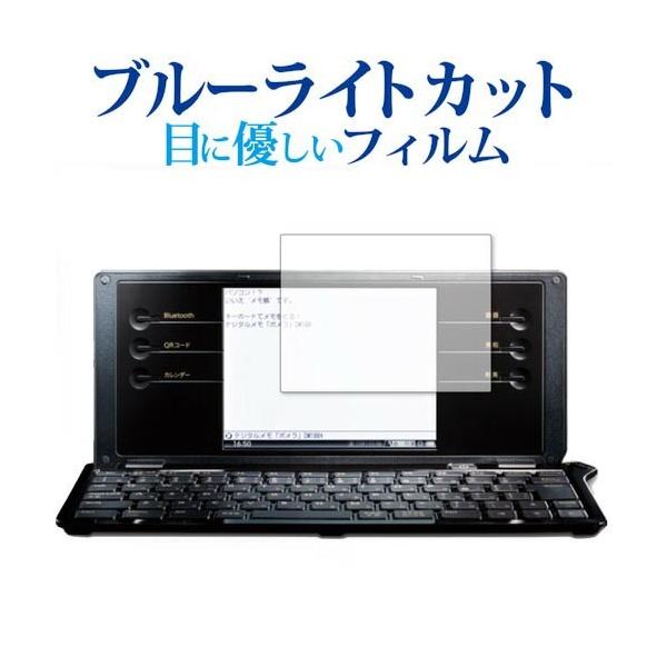 ポメラ DM100 / KING JIM 専用 ブルーライトカット 反射防止 液晶 保護
