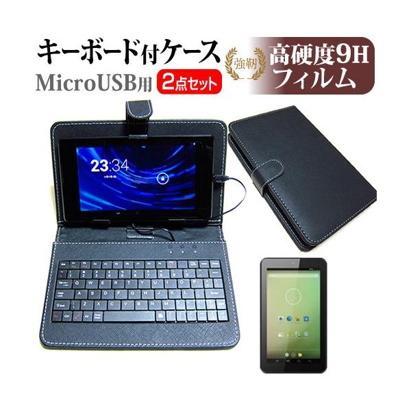 CORED CD-TAB718B  7C` dx9H tB MicroUSBڑpL[{[htP[X ݊i