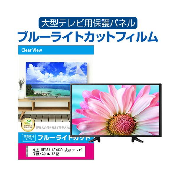 メディアフューチャー 東芝 REGZA 65X830 液晶テレビ保護パネル 65型
