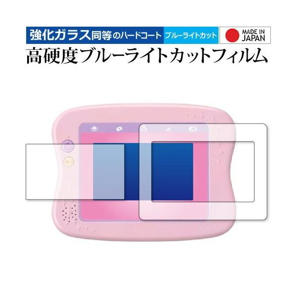 マジカルプレイタイムできた！がひろがるドリームトイパッドプラス[画面・外枠セット] 保護 フィルム 強化ガラス と 同等の 高硬度9H ブルーライトカット ポイント消化 互換品 爆買