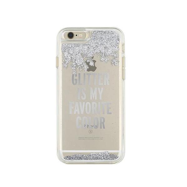 kate spade new york - Clear Liquid Glitter Case for iPhone 6s/6