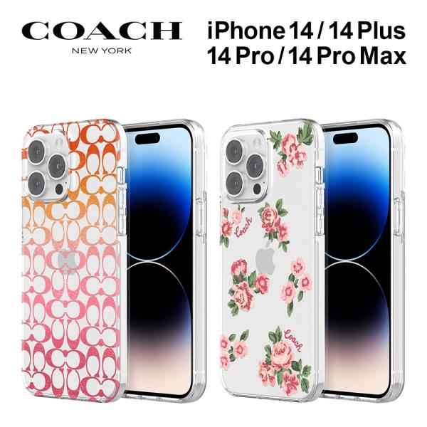 コーチ iPhone14 14pro 14plus 14promax ケース COACH Prote...