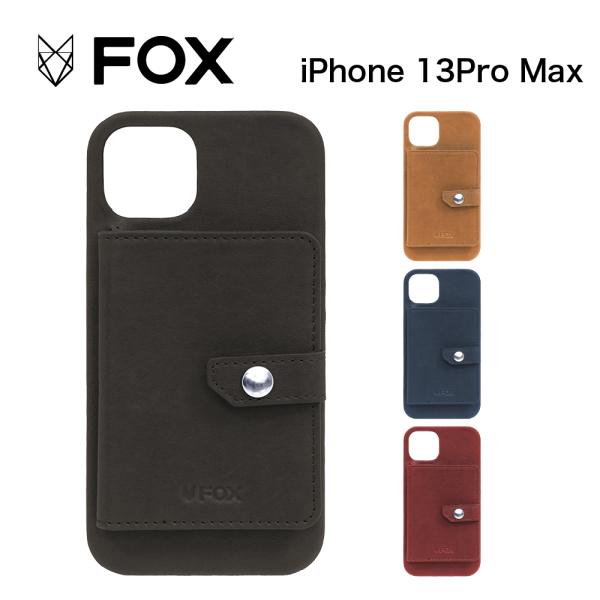 iPhone 13Pro Max  FOX  �t�H�b�N�X  POCKET WRAP CASE AGING LEATHER �X�}�z�P�[�X �A�C�t�H���P�[�X ���U�[ �P�[�X �{�v �J�[�h����
