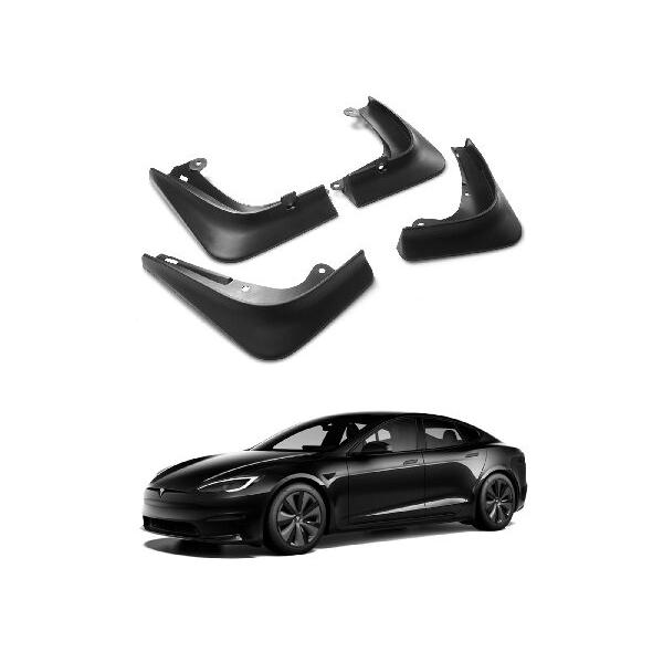 DEDC テスラモデルS マッドフラップ スプラッシュガード アクセサリー  