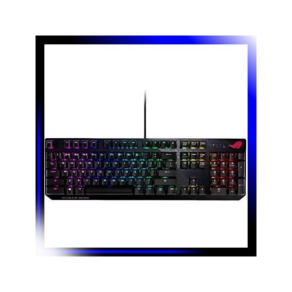 青軸 Asus ゲーミングキーボード Xa02 Bl 期間限定の激安セール Rog Scope Strix